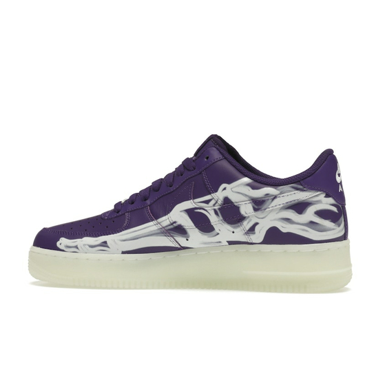 Nike Air Force 1 Low '07 QS Purple Skeleton Halloween (2021), Размер: 36, Наличие: Склад США (10-24 дня), фото , изображение 4