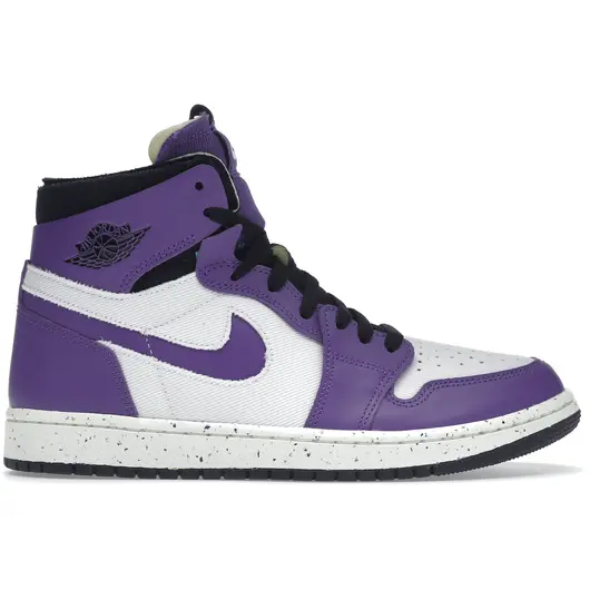 Jordan 1 High Zoom Air CMFT Crater Purple, Размер: 40.5, Наличие: Склад США (10-24 дня), фото 