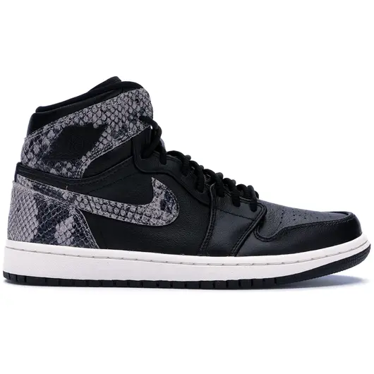 Jordan 1 Retro High Black Snake (Women's), Размер: 37.5, Наличие: Склад США (10-24 дня), фото 