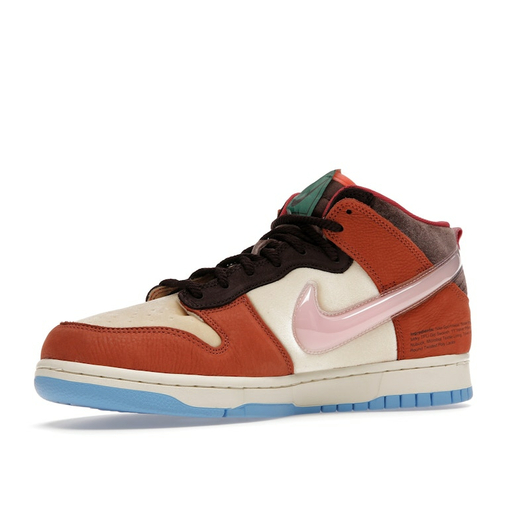 Nike Dunk Mid Social Status Free Lunch Chocolate Milk, Размер: 35.5, Наличие: Склад США (10-24 дня), фото , изображение 3