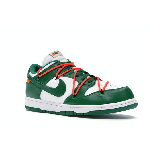 Nike Dunk Low Off-White Pine Green, Розмір: 35.5, Наявність: Склад США (10-24 дня), фото , изображение 2