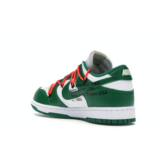 Nike Dunk Low Off-White Pine Green, Розмір: 35.5, Наявність: Склад США (10-24 дня), фото , изображение 3