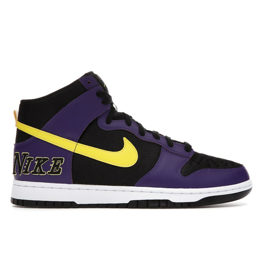 Nike Dunk High EMB Lakers, Размер: 37.5, Наличие: Склад США (10-24 дня), фото , изображение 5