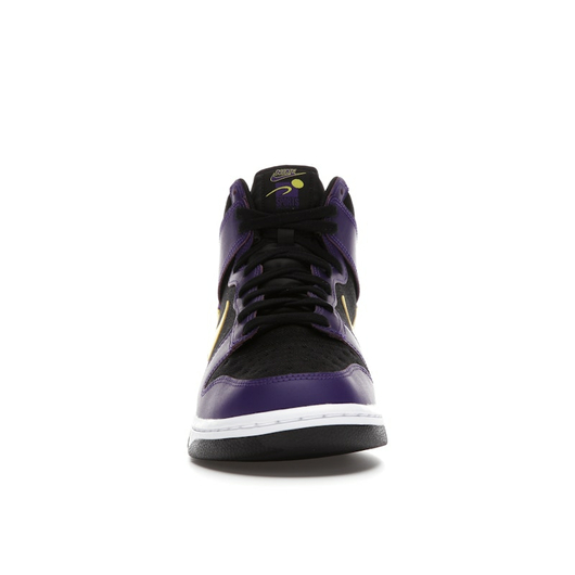 Nike Dunk High EMB Lakers, Размер: 37.5, Наличие: Склад США (10-24 дня), фото , изображение 3