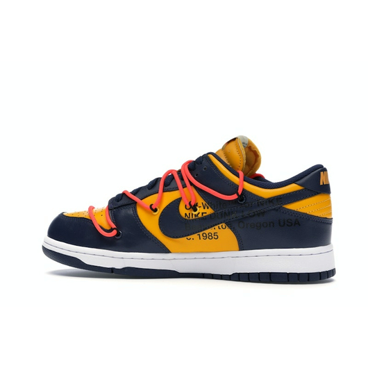 Nike Dunk Low Off-White University Gold, Размер: 35.5, Наличие: Склад США (10-24 дня), фото , изображение 4