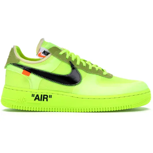 Nike Air Force 1 Low Off-White Volt, Размер: 36, Наличие: Склад США (10-24 дня), фото 