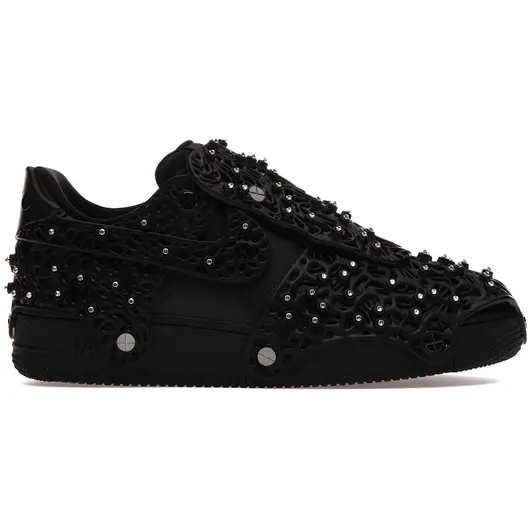 Nike Air Force 1 Low Swarovski Retroreflective Crystals Black (Women's), Размер: 36, Наличие: Склад США (10-24 дня), фото 