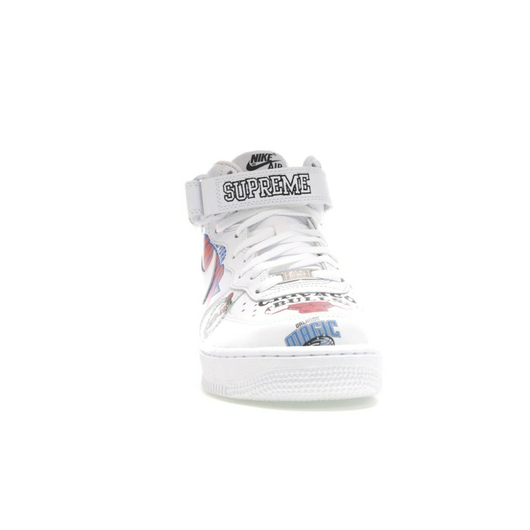 Nike Air Force 1 Mid Supreme NBA White, Размер: 40, Наличие: Склад США (10-24 дня), фото , изображение 5