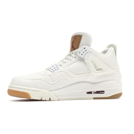 Jordan 4 Retro Levi's White (Levi's Tag), Размер: 41, Наличие: Склад США (10-24 дня), фото , изображение 3