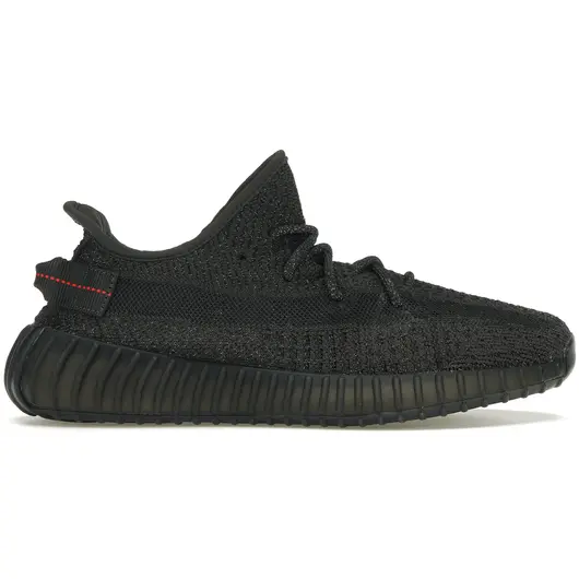 adidas Yeezy Boost 350 V2 Static Black (Reflective), Размер: 35.5, Наличие: Склад США (10-24 дня), фото 