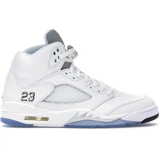 Jordan 5 Retro Metallic White (2015), Размер: 40.5, Наличие: Склад США (10-24 дня), фото 