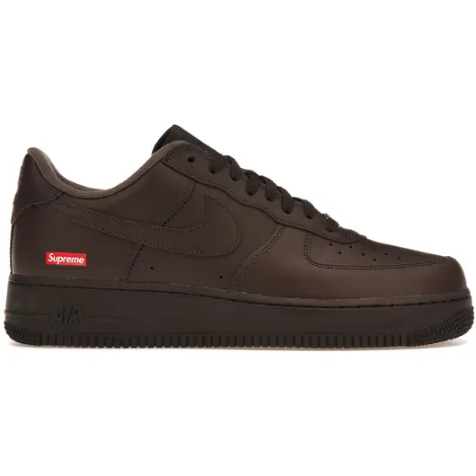 Nike Air Force 1 Low Supreme Baroque Brown, Размер: 38.5, Наличие: Склад США (10-24 дня), фото 