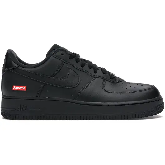 Nike Air Force 1 Low Supreme Black, Размер: 36, Наличие: Склад США (10-24 дня), фото 