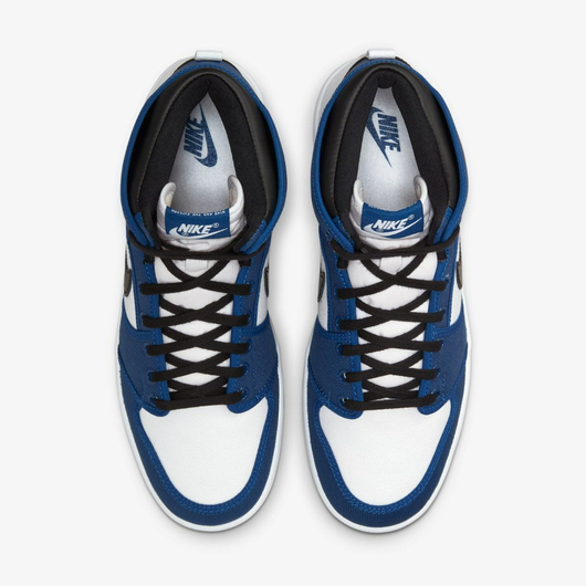 Кросівки чоловічі Air Jordan 1 Retro Ajko Storm Blue/White Do5047-401, Размер: 46, Наличие: Склад (1-3 дня), фото , изображение 4