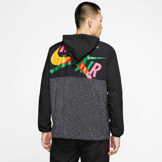 Вітровка чоловіча Air Jordan Classic Windwear Jacket Grey/Black CT9368-011, Размер: S, Наличие: Склад (1-3 дня), фото , изображение 3