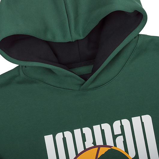 Худі чоловіче Air Jordan M J Sprt Dna Hbr Flc Po Green DC9639-333, Размер: M, Наличие: Склад (1-3 дня), фото , изображение 4