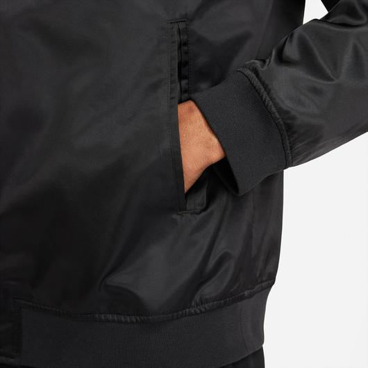 Куртка чоловіча Air Jordan M J Paris Saint-Germain Mens Coach Jacket Black CV3288-010, Размер: XL, Наличие: Склад (1-3 дня), фото , изображение 4