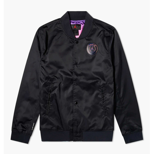 Куртка чоловіча Air Jordan M J Paris Saint-Germain Mens Coach Jacket Black CV3288-010, Размер: XL, Наличие: Склад (1-3 дня), фото 