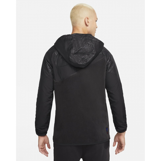 Вітровка чоловіча Nike F.C. Barcelona Awf Woven Jacket Black Db7797-014, Размер: S, Наличие: Склад (1-3 дня), фото , изображение 3