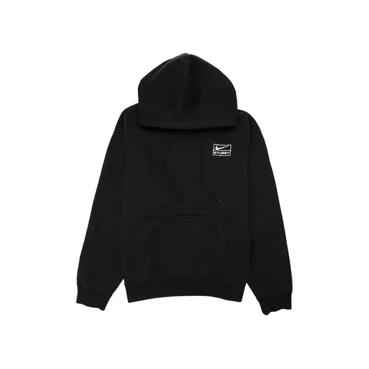 Nike x Stussy Washed Hoodie Black, Размер: XXS, Наличие: Склад США (10-24 дня), фото 