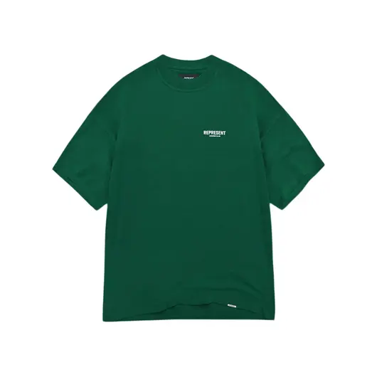 Represent Owner's Club T-Shirt Racing Green/White, Размер: L, Наличие: Склад США (10-24 дня), фото 