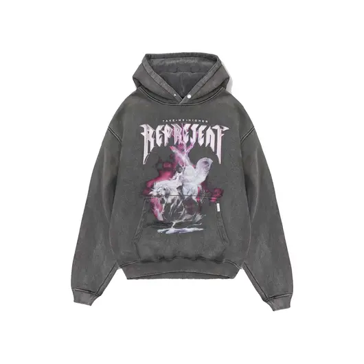 Represent Take Me Higher Hoodie Vintage Grey, Размер: XS, Наличие: Склад США (10-24 дня), фото 