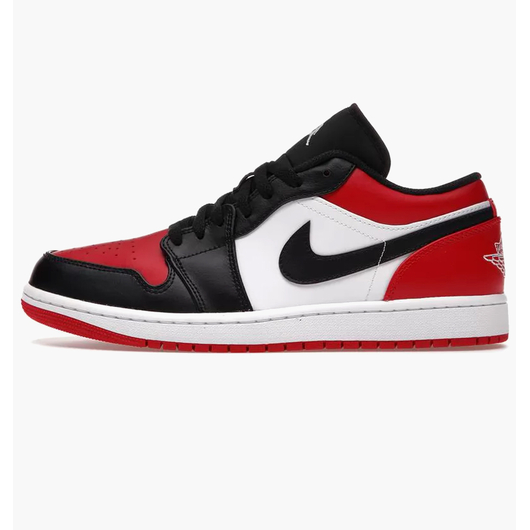Кросівки чоловічі Air Jordan 1 Low Red/Black 553558-612, Размер: 45, Наличие: Склад (1-3 дня), фото 