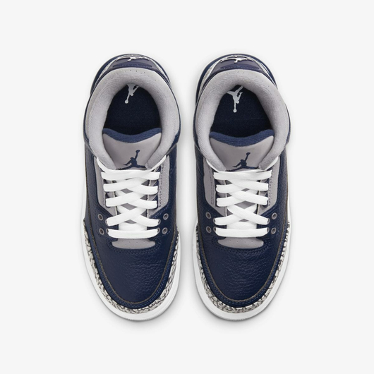 Кросівки жіночі Air Jordan 3 Retro Georgetown Blue 398614-401, Размер: 35.5, Наличие: Склад (1-3 дня), фото , изображение 4