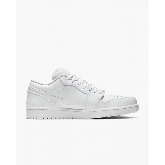 Кросівки чоловічі Air Jordan 1 Low White 553558-130, Размер: 47, Наличие: Склад (1-3 дня), фото , изображение 4