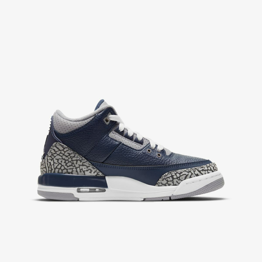 Кросівки жіночі Air Jordan 3 Retro Georgetown Blue 398614-401, Размер: 35.5, Наличие: Склад (1-3 дня), фото , изображение 3