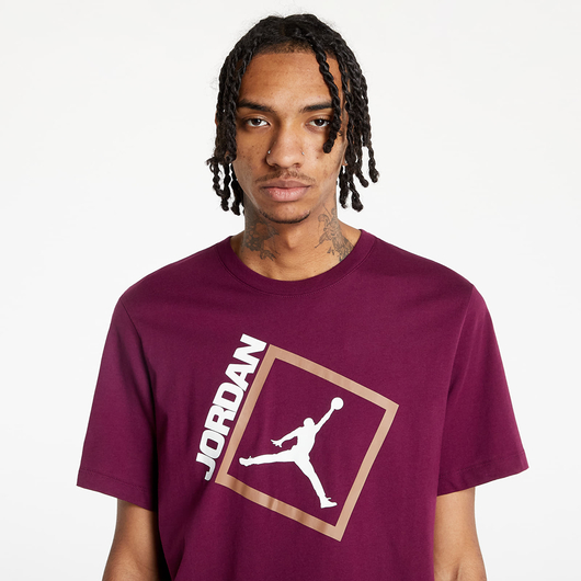 Футболка чоловіча Air Jordan M J Jumpman Box Ss Crew Violet DA9900-610, Размер: S, Наличие: Склад (1-3 дня), фото , изображение 3