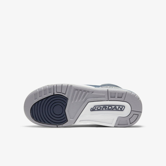 Кросівки жіночі Air Jordan 3 Retro Georgetown Blue 398614-401, Размер: 35.5, Наличие: Склад (1-3 дня), фото , изображение 2