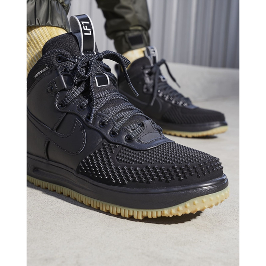 Кросівки чоловічі Nike Lunar Force 1 Duckboot Black 805899-003, Размер: 40.5, Наличие: Склад (1-3 дня), фото , изображение 5