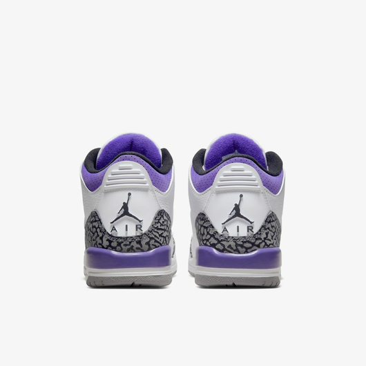 Кросівки дитячі Air Jordan 3 Retro White DM0967-105, Размер: 36.5, Наличие: Склад (1-3 дня), фото , изображение 3