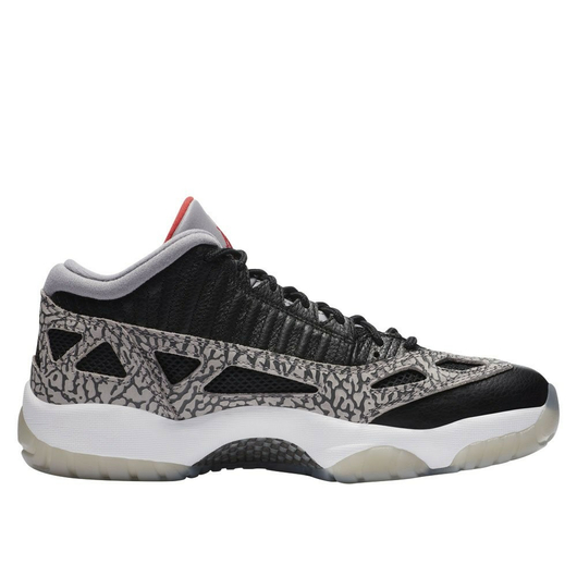 Кросівки чоловічі Air Jordan 11 Retro Low Ie Black Cement Black 919712-006, Размер: 43, Наличие: Склад (1-3 дня), фото , изображение 3