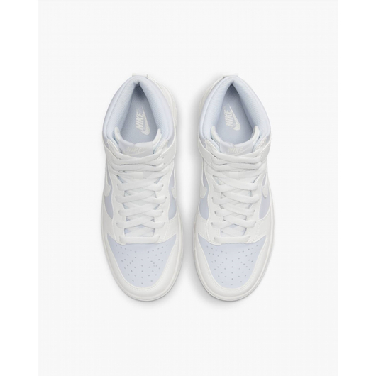 Кросівки дитячі Nike Dunk High Summit Pure Platinum Gs White/Grey Db2179-107, Размер: 39, Наличие: Склад (1-3 дня), фото , изображение 5