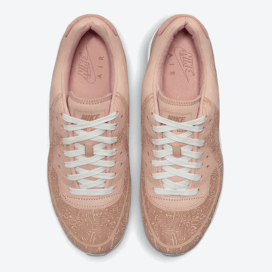 Кросівки чоловічі Nike Air Max 90 Qs Laser Pink DC7948-100, Размер: 38.5, Наличие: Склад (1-3 дня), фото , изображение 2