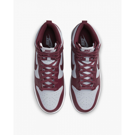 Кросівки чоловічі Nike Dunk High Dark Beetroot Red/Grey Dd1399-600, Размер: 45, Наличие: Склад (1-3 дня), фото , изображение 5