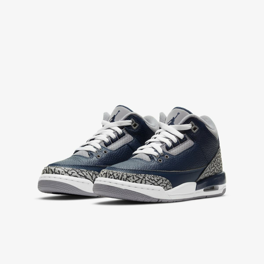 Кросівки жіночі Air Jordan 3 Retro Georgetown Blue 398614-401, Размер: 35.5, Наличие: Склад (1-3 дня), фото , изображение 5