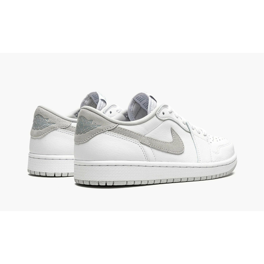 Кросівки чоловічі Nike Air Jordan 1 Low Og Neutral Grey 2021 White Cz0775-100, Размер: 40, Наличие: Склад (1-3 дня), фото , изображение 3