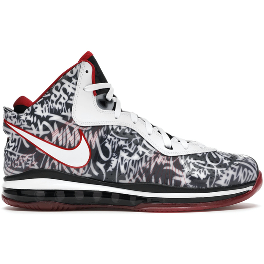 Кросівки чоловічі Nike Lebron 8 Qs White/Black Dd8306-001, Размер: 40.5, Наличие: Склад (1-3 дня), фото , изображение 5