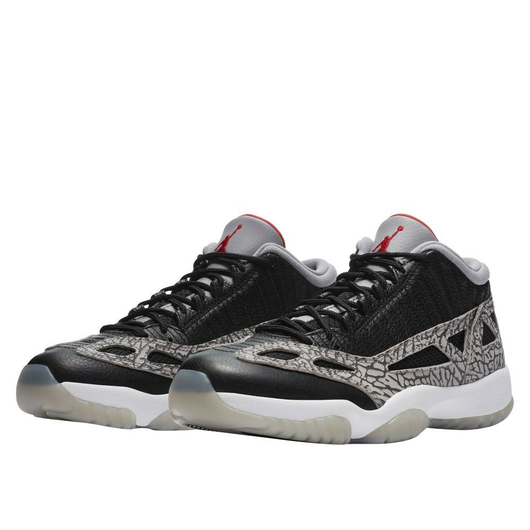 Кросівки чоловічі Air Jordan 11 Retro Low Ie Black Cement Black 919712-006, Размер: 43, Наличие: Склад (1-3 дня), фото , изображение 4