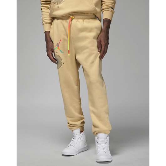 Штани чоловічі Air Jordan Flight Mvp Beige Dq8015-252, Размер: L, Наличие: Склад (1-3 дня), фото , изображение 2