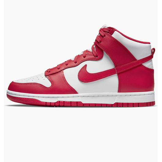 Кросівки чоловічі Nike Dunk High Red/White Dd1399-106, Размер: 45.5, Наличие: Склад (1-3 дня), фото 