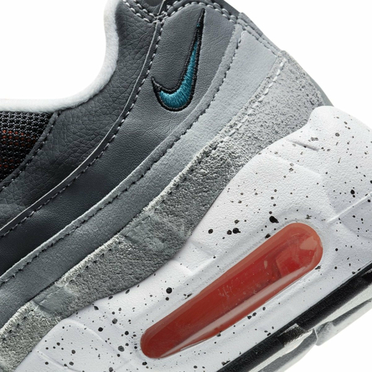 Кросівки дитячі Nike Air Max 95 Recraft Black Aquamarine Black/Grey CJ3906-008, Размер: 37.5, Наличие: Склад (1-3 дня), фото , изображение 4
