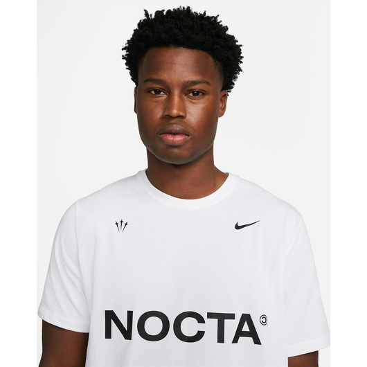 Футболка чоловіча Nike X Nocta Basketball T-Shirt White DM1724-100, Размер: XXL, Наличие: Склад (1-3 дня), фото , изображение 2