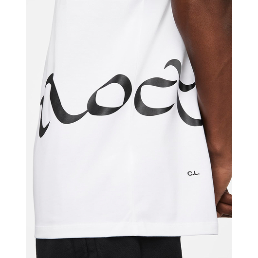 Футболка чоловіча Nike X Nocta Basketball T-Shirt White DM1724-100, Размер: XXL, Наличие: Склад (1-3 дня), фото , изображение 4