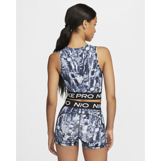 Топ жіночий Nike Pro Dri-Fit Blue Dq5566-010, Размер: S, Наличие: Склад (1-3 дня), фото , изображение 3