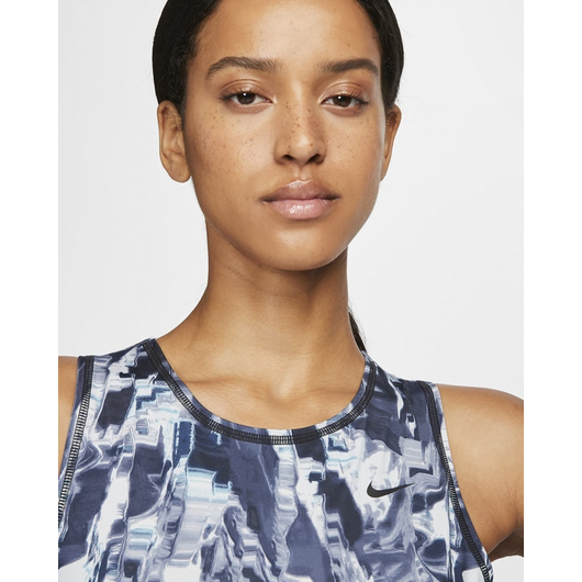 Топ жіночий Nike Pro Dri-Fit Blue Dq5566-010, Размер: S, Наличие: Склад (1-3 дня), фото , изображение 5