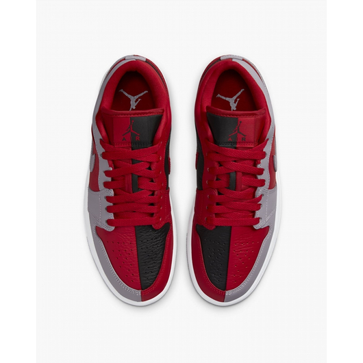 Кросівки чоловічі Air Jordan Air 1 Low Se Grey/Red DR0502-600, Размер: 40, Наличие: Склад (1-3 дня), фото , изображение 5